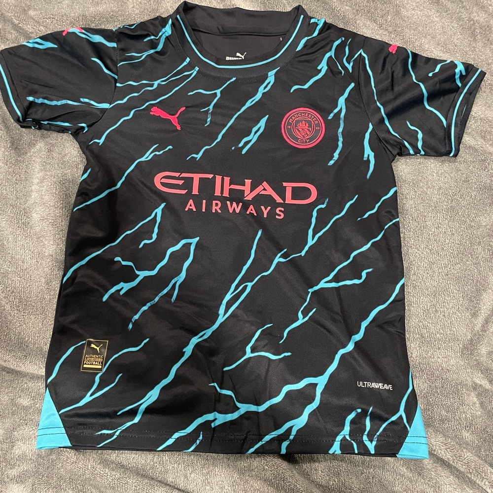 Youth Haaland Soccer Jersey Kit